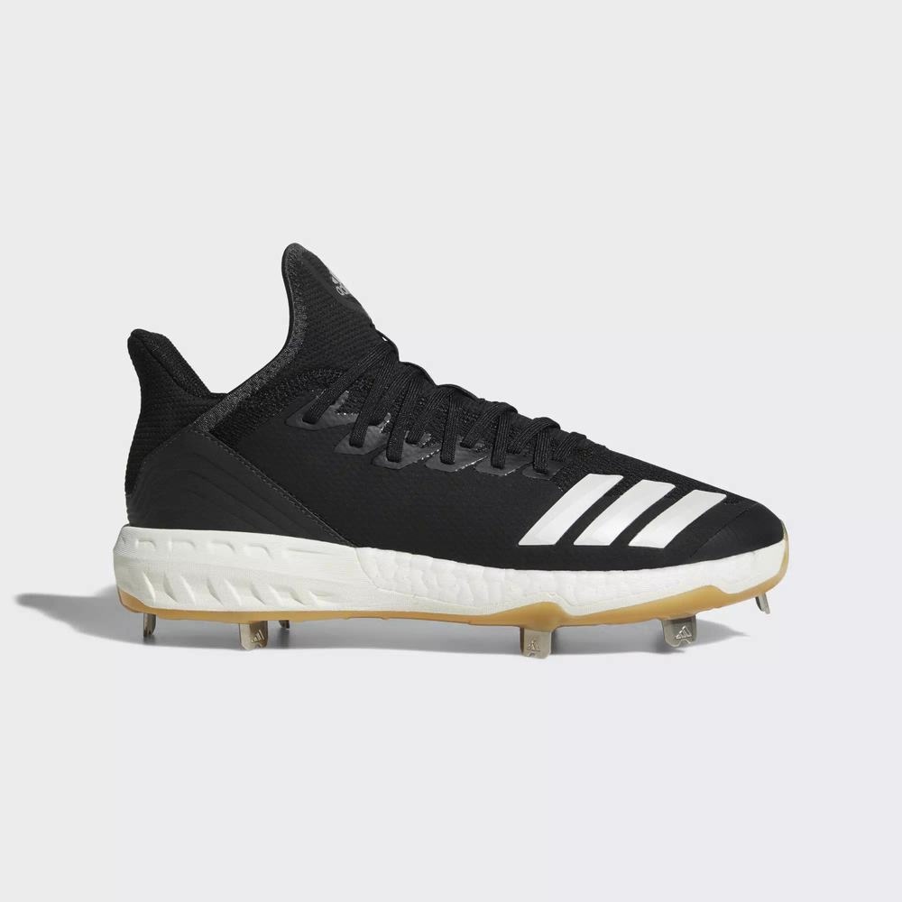 Adidas Boost Icon 4 Spikes De Beisbol Negros Para Hombre (MX-22676)